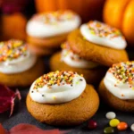 Pumpkin-Cookies-with-Cream-Cheese-Frosting-Recipe