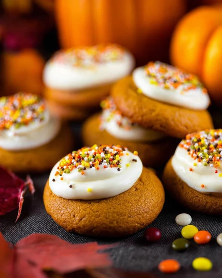 Pumpkin-Cookies-with-Cream-Cheese-Frosting-Recipe
