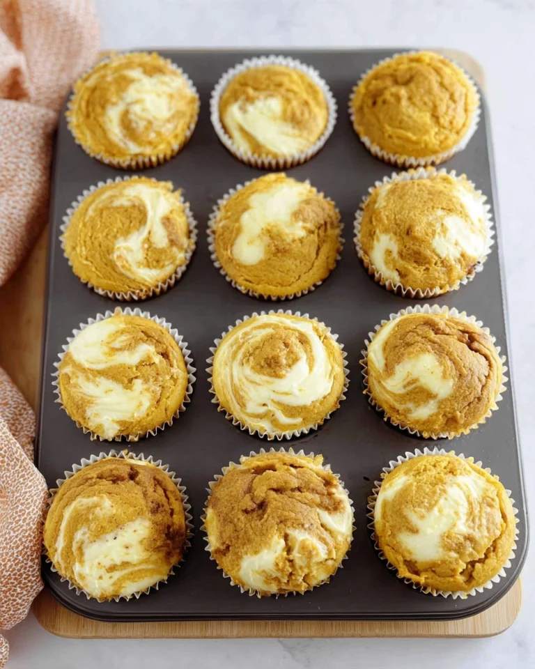 Pumpkin-Muffins-with-Cheesecake-Swirl-Recipe