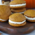 Pumpkin-Whoopie-Pies-with-Cream-Cheese-Filling-Recipe