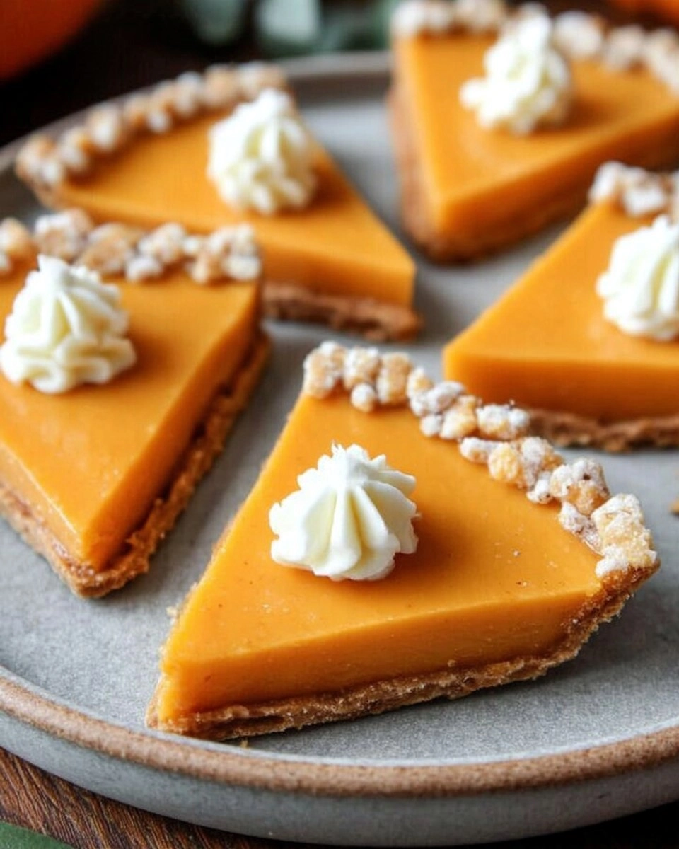 Cheese &amp; Cracker Pumpkin Pies