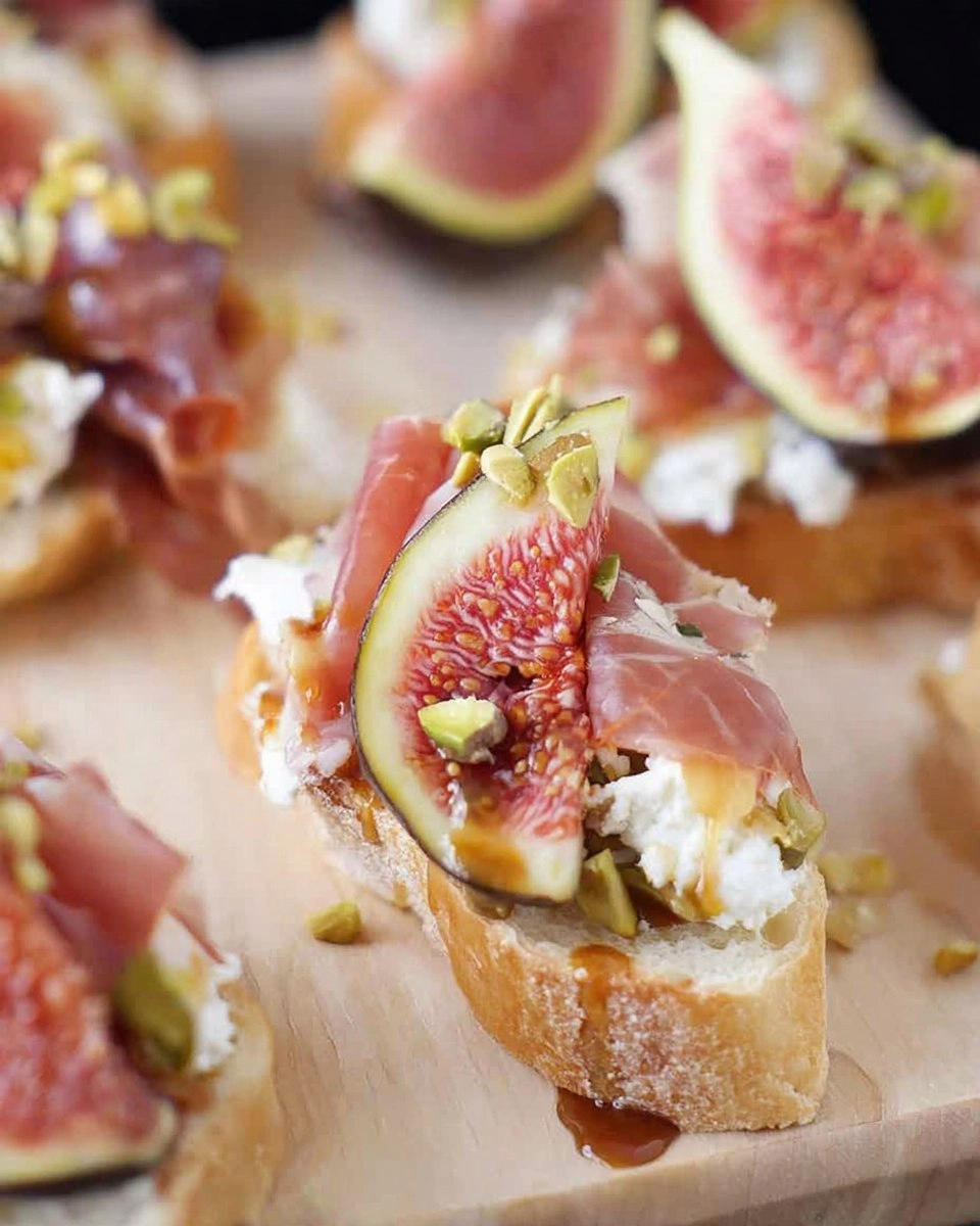 Fig and Prosciutto Crostini