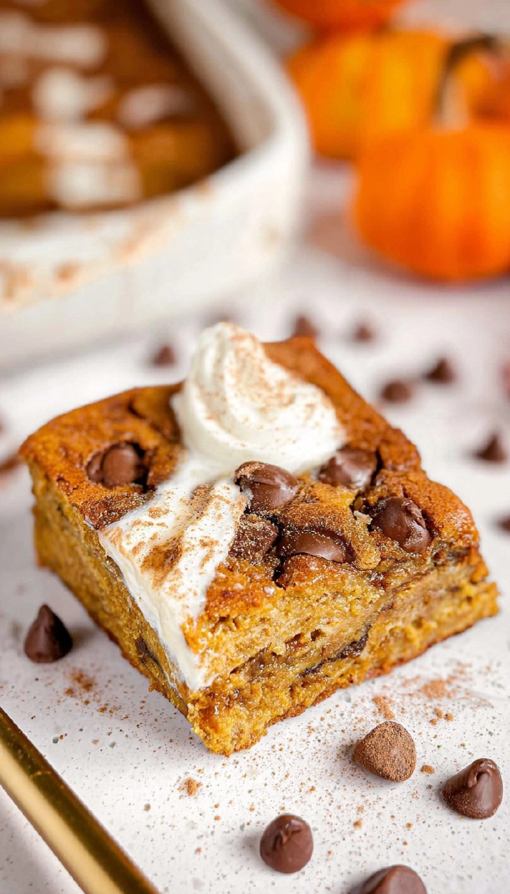 Pumpkin Earthquake Cake