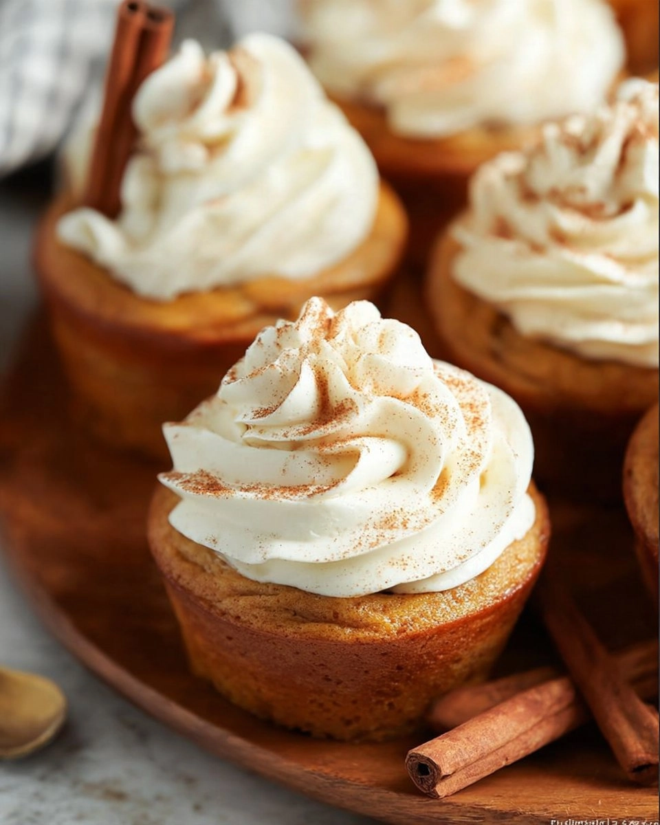 Pumpkin Pie Spice Cupcakes