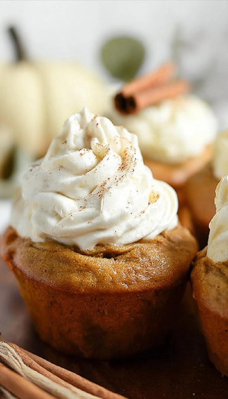 Pumpkin Pie Spice Cupcakes