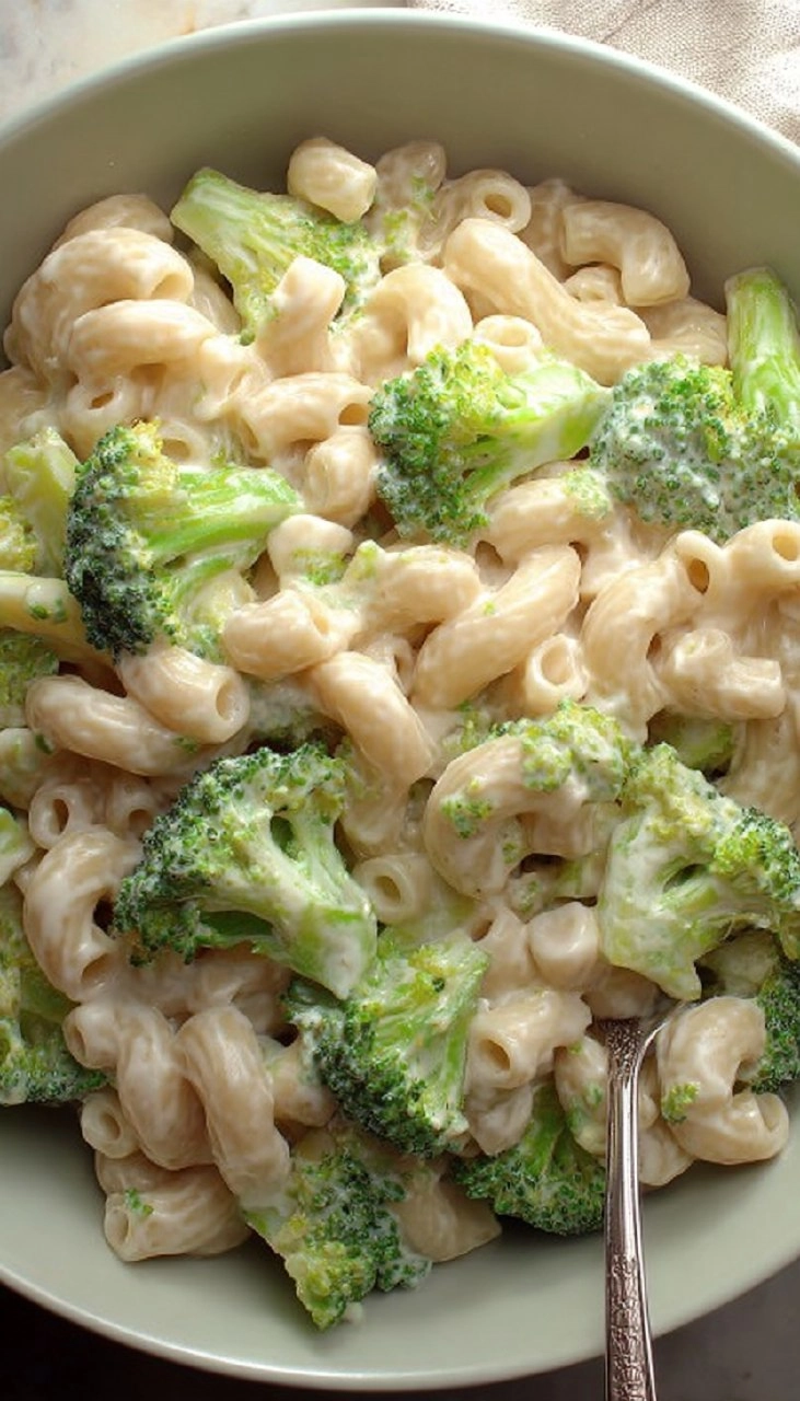 Sharp White Mac and Cheese with Broccoli (High Protein)