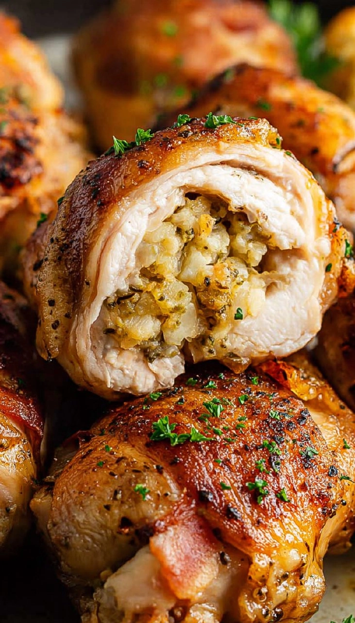Stuffed Chicken Thighs