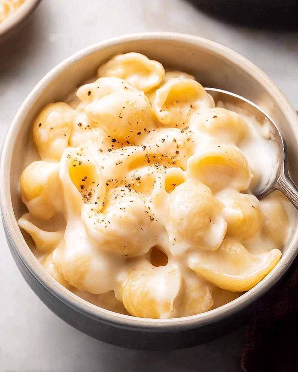 The Creamiest White Cheddar Mac and Cheese