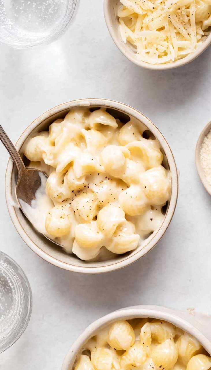 The Creamiest White Cheddar Mac and Cheese